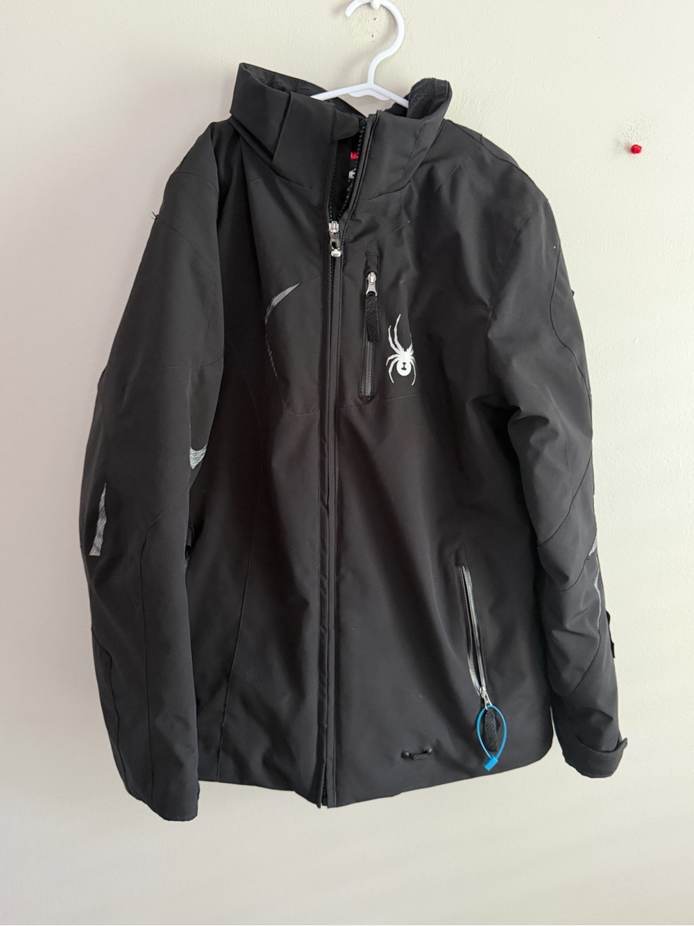 Spyder Black Ski Jacket - Picture 1 of 5